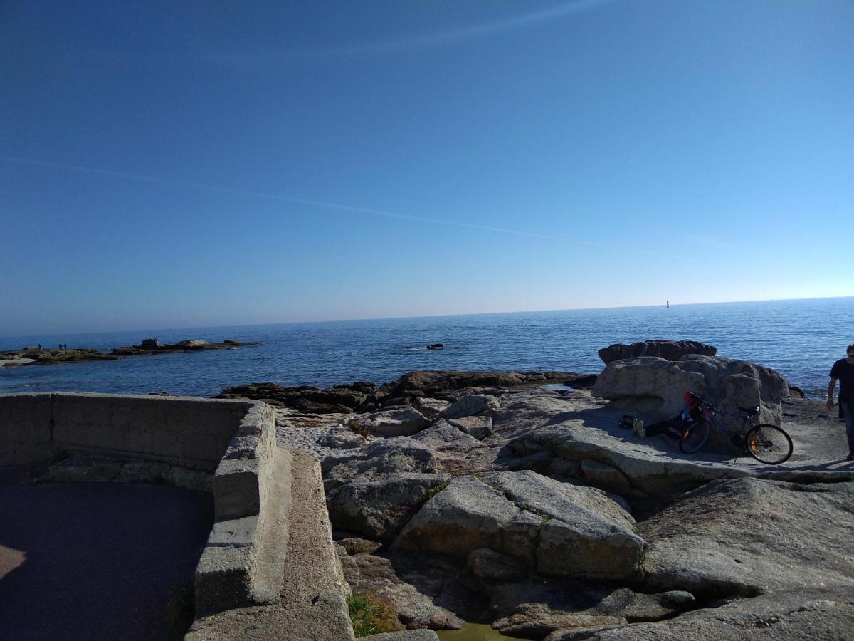 La Rose Des Mers Tréffiagat Exteriör bild