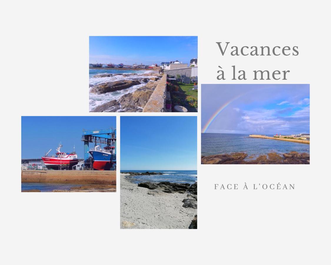 La Rose Des Mers Tréffiagat Exteriör bild