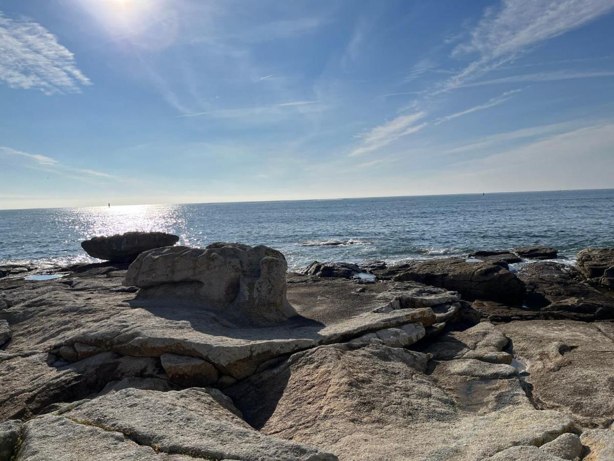 La Rose Des Mers Tréffiagat Exteriör bild